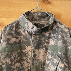 【USA古着】米軍実物 ミリタリージャケット コンバットユニフォーム デジカモ柄 BDU jacket USA ARMY アメリカ古着