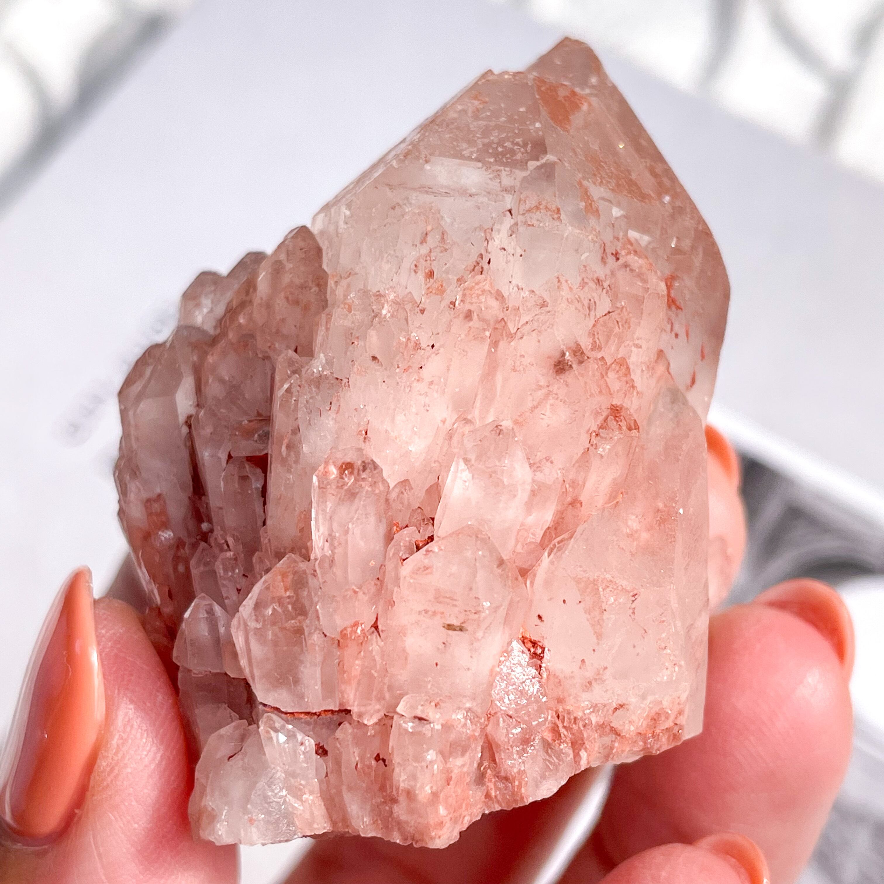 Pink Candle Quartz 2 ✧ ピンクキャンドルクォーツ | FLUXY - 天然石