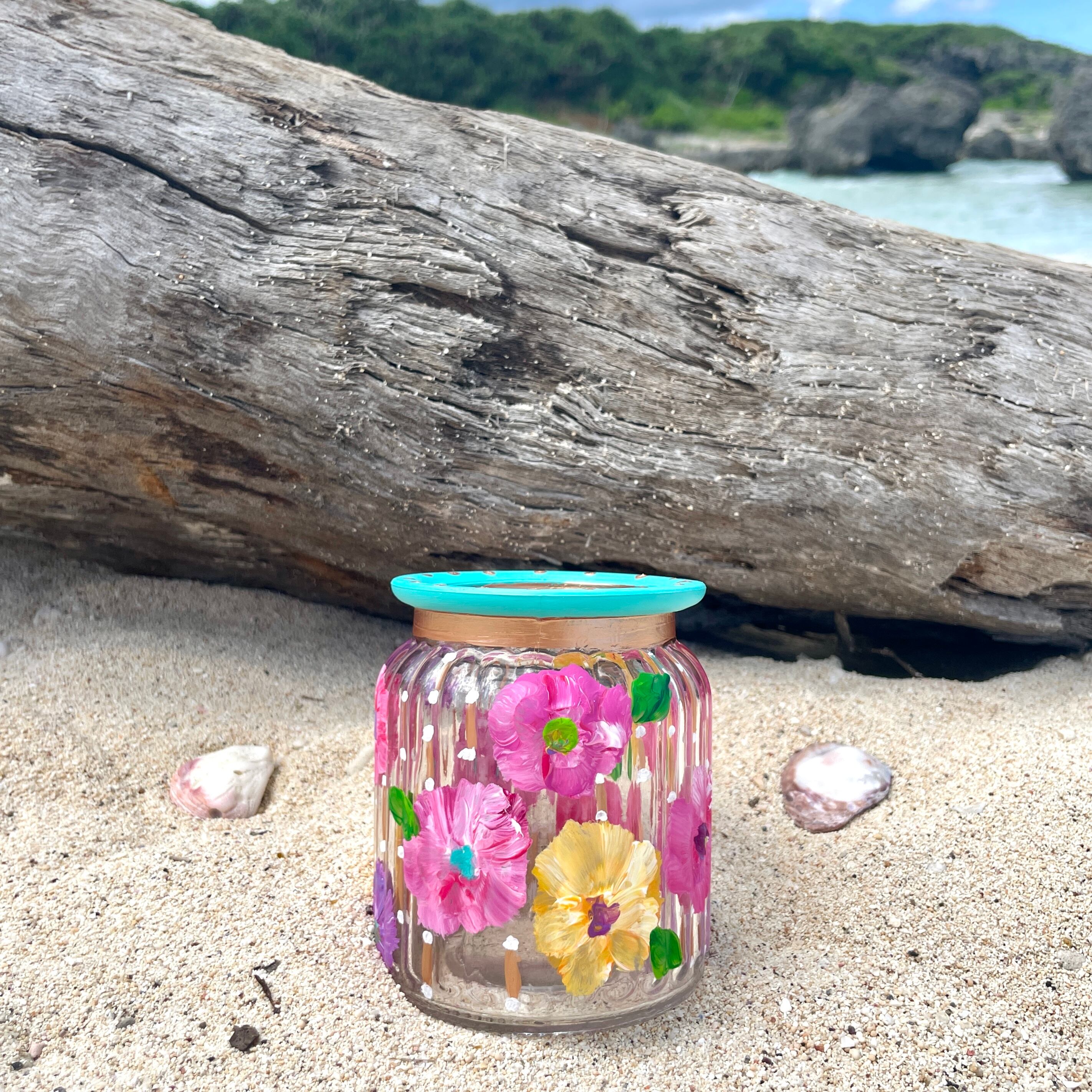 ガラスキャニスター（蓋なし）ポット | BIEart7