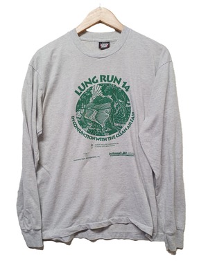 ゆうパケット可【古着  通販】LUNG RUN プリントTシャツ