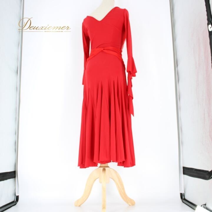 社交ダンス 衣装 スタンダード ドレス ワンピース パーティ衣装 女性用