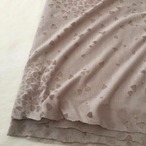 レーヨン混オパールシースルーニット生地-210㎝-curl tricot 2FX/5181●