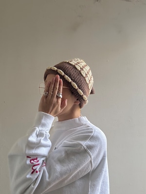 Vintage Design Knit Beanie