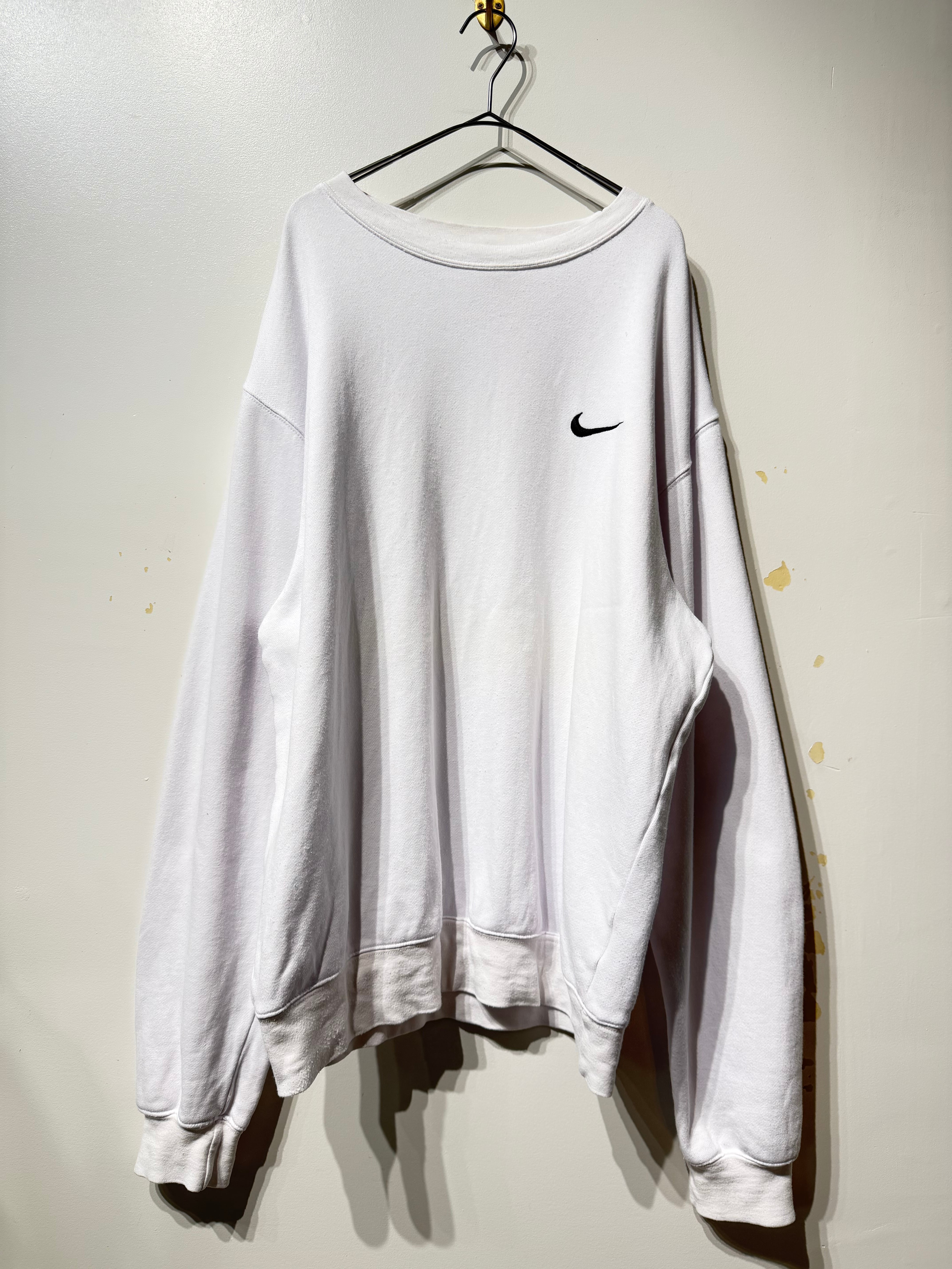 (CS2486)90's NIKE Embroidered Swoosh Crewneck Sweatshirt