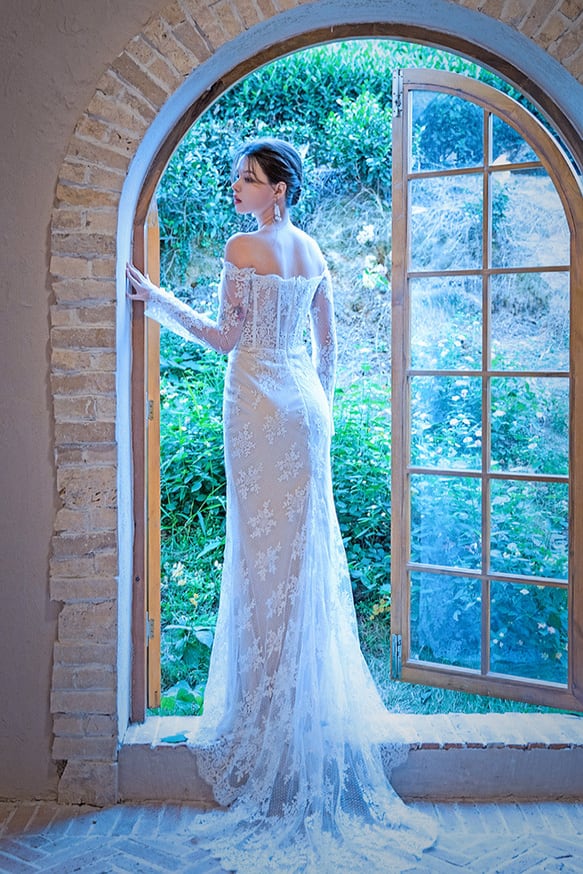 ビタースウィート　ウェディング　マーメイドドレス　オフショルドレス　XS ビタースウィート ウェディング マーメイドドレス オフショルドレス XS