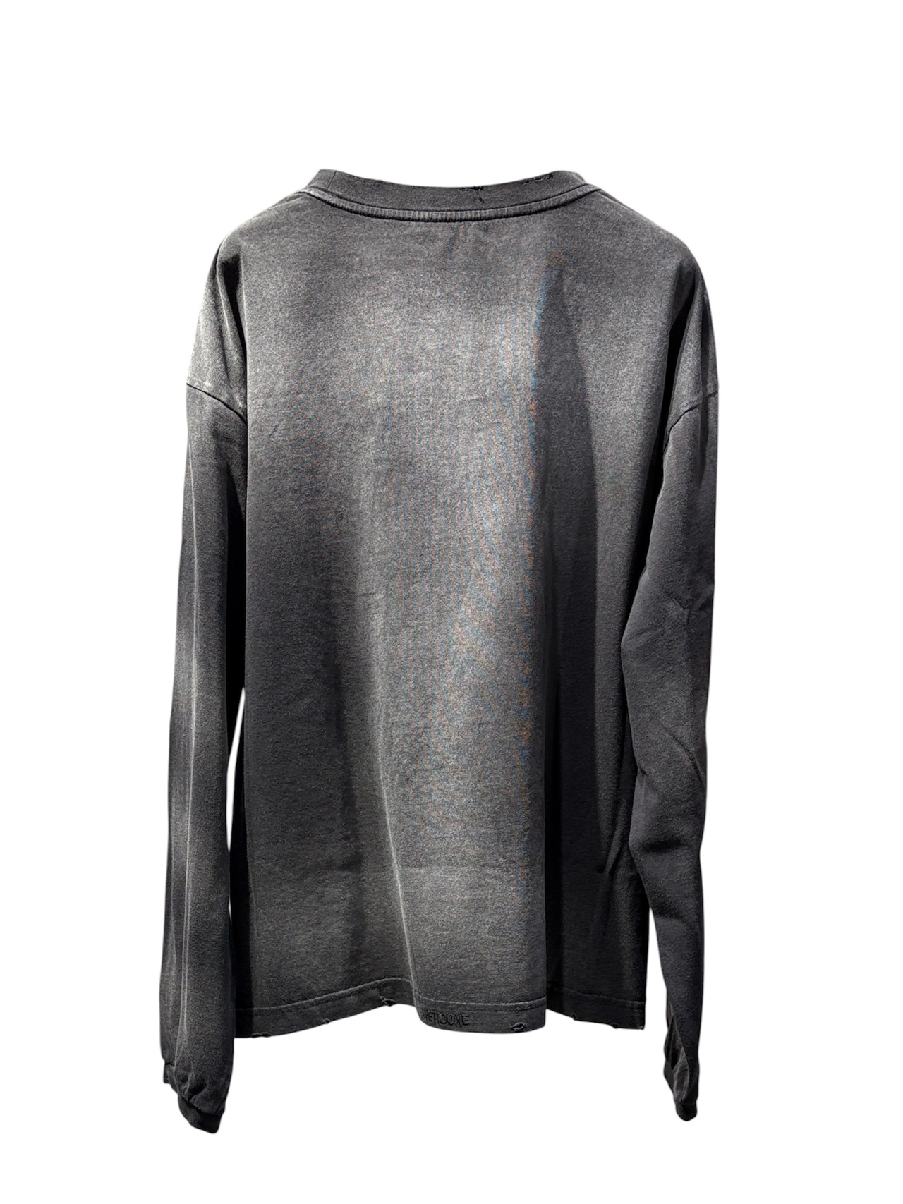 【26AW】WE11DONE ウェルダン / Tシャツ /  BORO AMBER LONG-SLEEVED T-SHIRT - 2