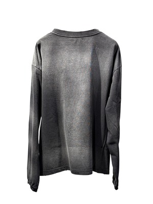 【26AW】WE11DONE ウェルダン / Tシャツ /  BORO AMBER LONG-SLEEVED T-SHIRT