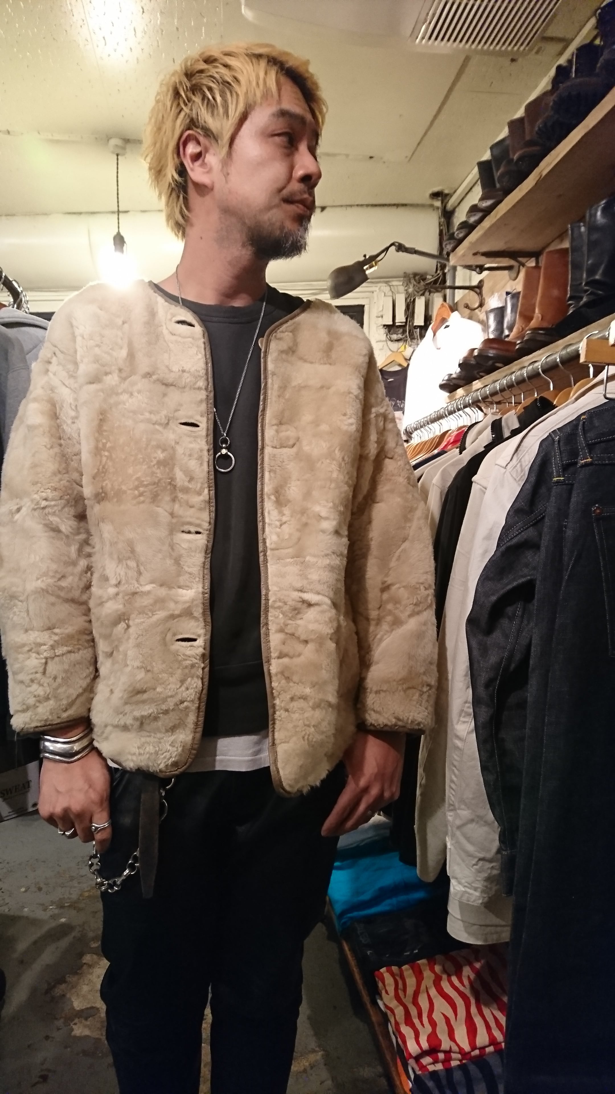 HAI sporting gear/80s boa  jacket