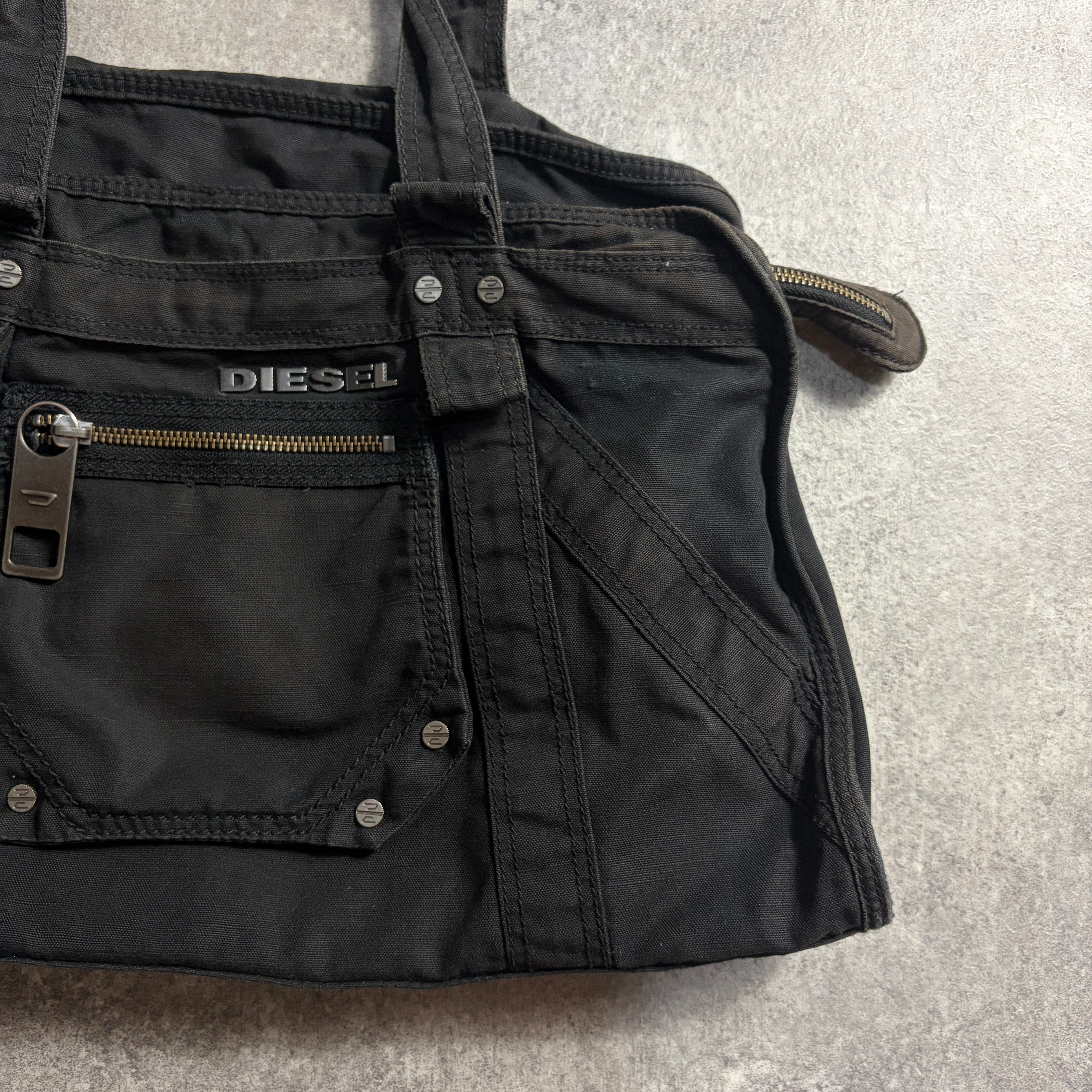 DIESEL archive metal logo ショルダーバッグ Y2K | LOST