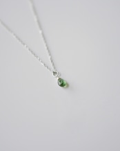 緑の雫(グリーンアパタイト) necklace