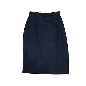old celine  silk/linen  skirt