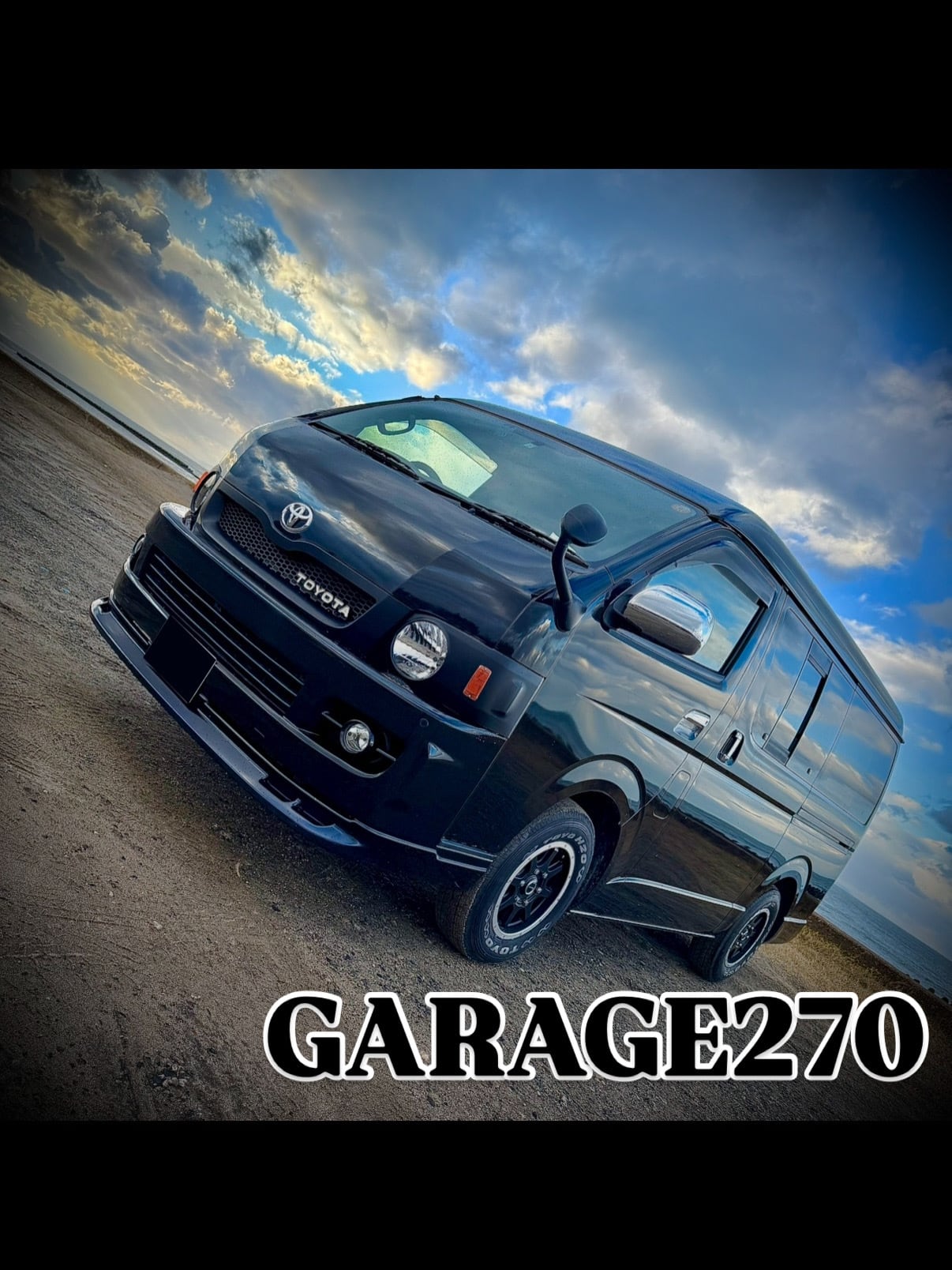 200系ハイエース1型2型標準用丸目キット | GARAGE270 DESIGN