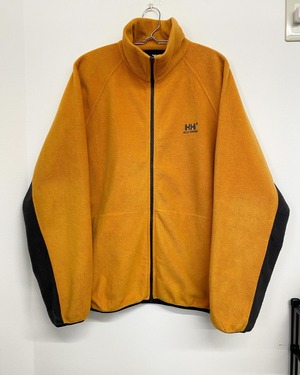 90sHellyHansen Micro Fleece Zip Jacket/L-XL