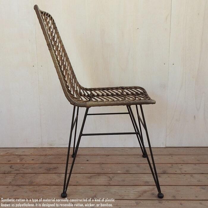 シンセティックラタン ダイニングチェア C35 DiningChair 人工ラタン