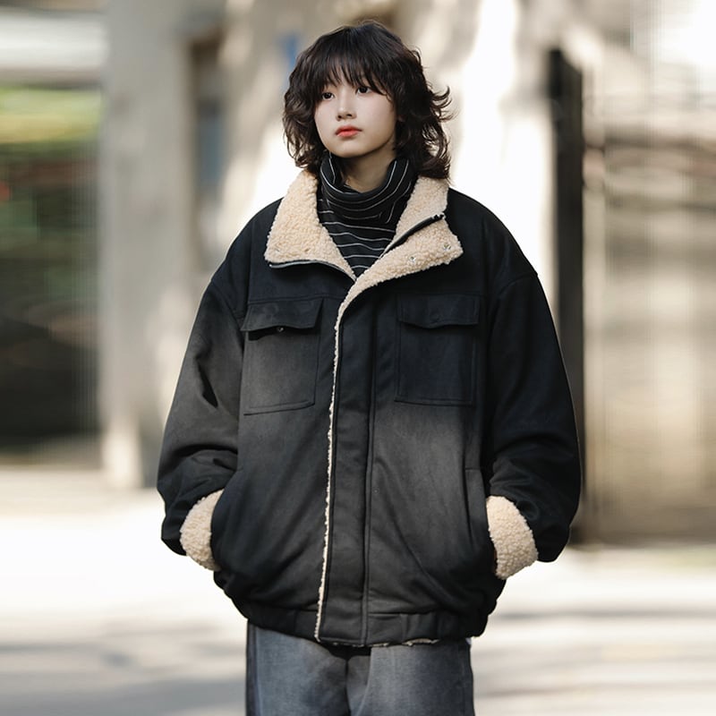 AFISHSTAY全2色裏ボアスエード厚手ジャケット | mblueshop