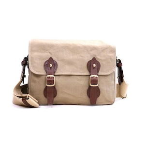 SILVER LAKE CLUB <9号帆布> HORIZONTAL SHOULDER -BEIGE-