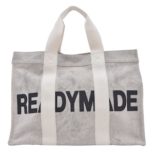 【READYMADE】RE-CO-WH-00-00-226/EASY TOTE LARGE(WHITE)