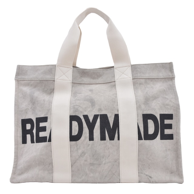 【READYMADE】RE-CO-WH-00-00-226/EASY TOTE LARGE(WHITE)