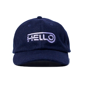 HELLO WOOL BB CAP #NAVY