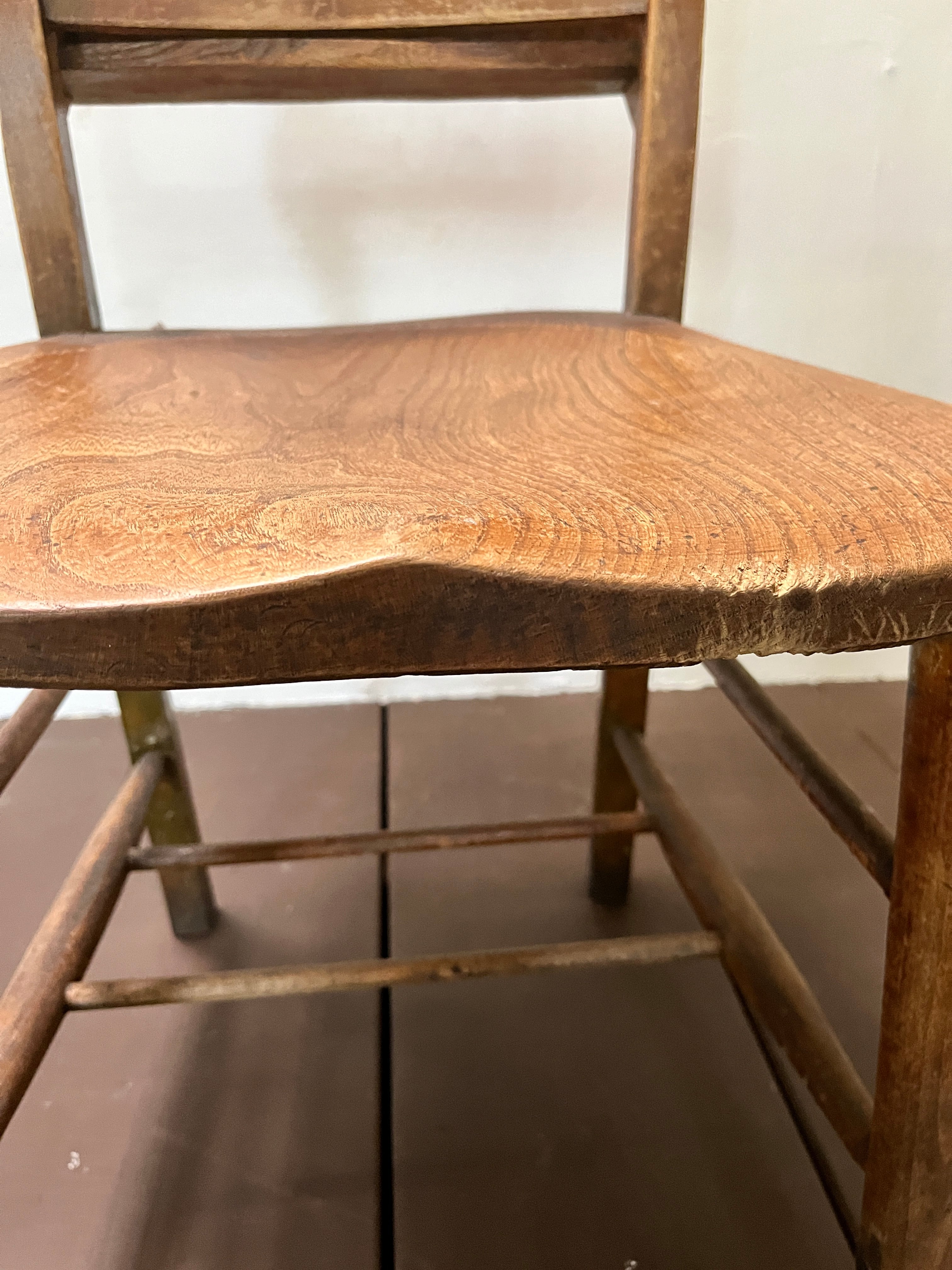 Antique church chaIr 1910-30's U.K＜イギリスアンティーク