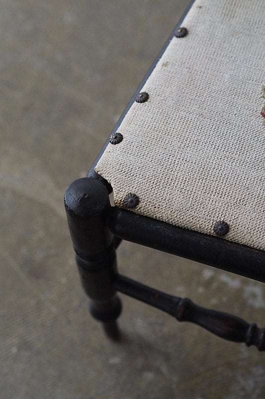 ステッチ座面 ドールチェア-antique doll chair | アンティーク