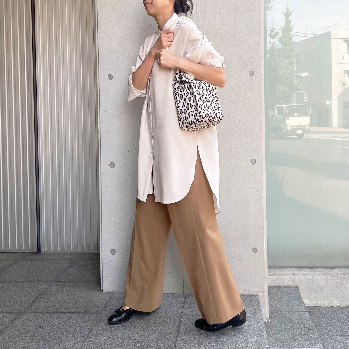 Long Shirts／OFF BEIGE | ANALOG LIGHTING OFFICE
