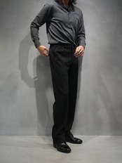 【脚長快適】ハイウエストスウェットスラックス