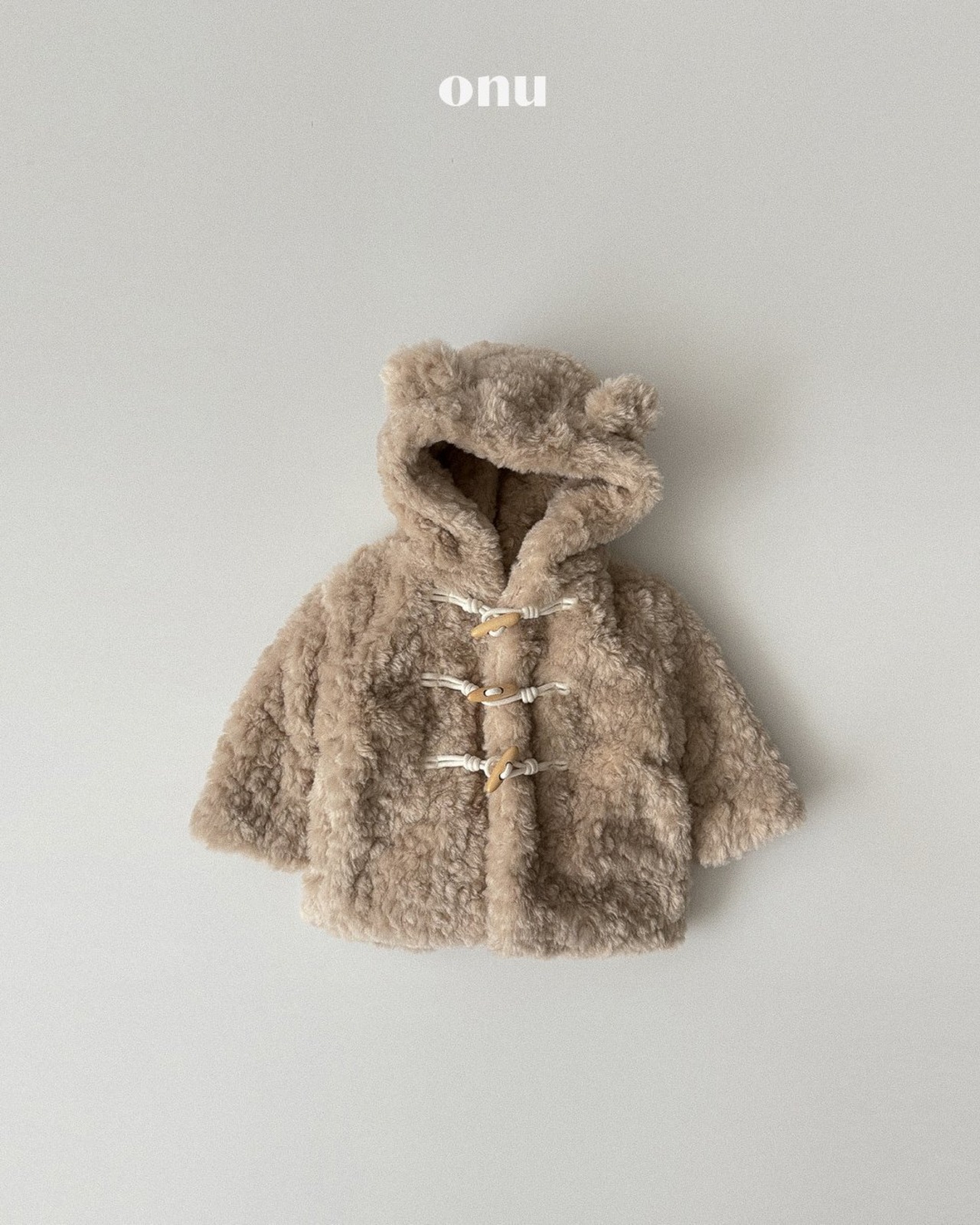 ONU［取寄］fur teddy coat 26winter