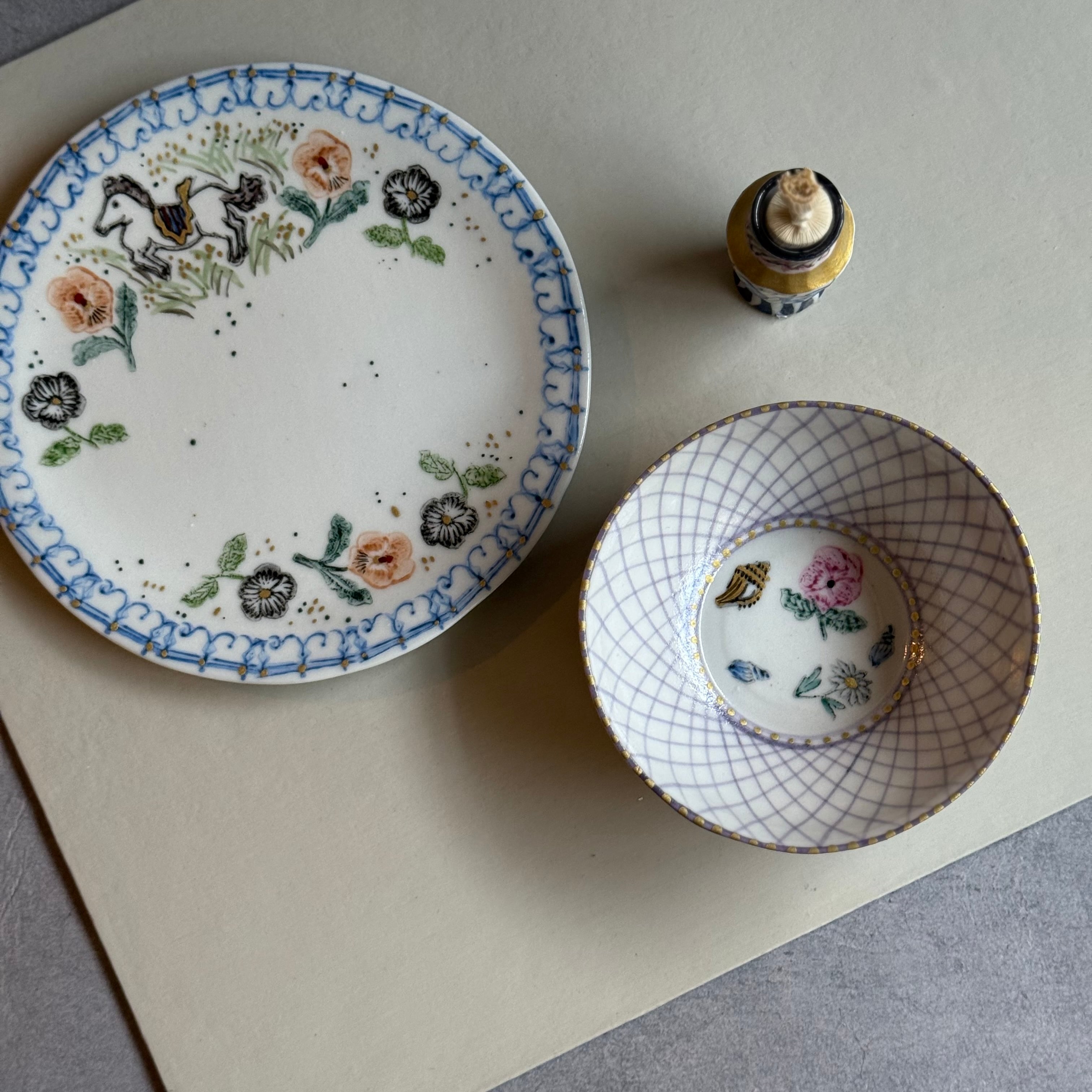 つちやまり plate | gallery 一白