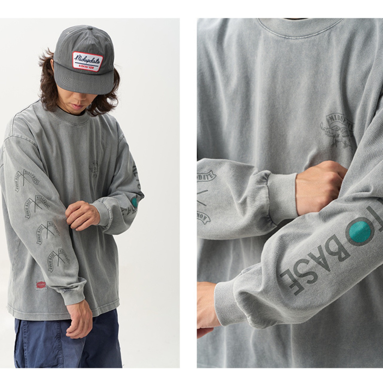 ヴィンテージ グラフィック ロングスリーブ A1995 - 9