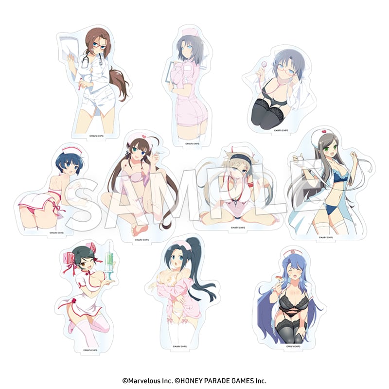 閃乱カグラ アクリルフィギュア コレクション vol.8 全10種セット