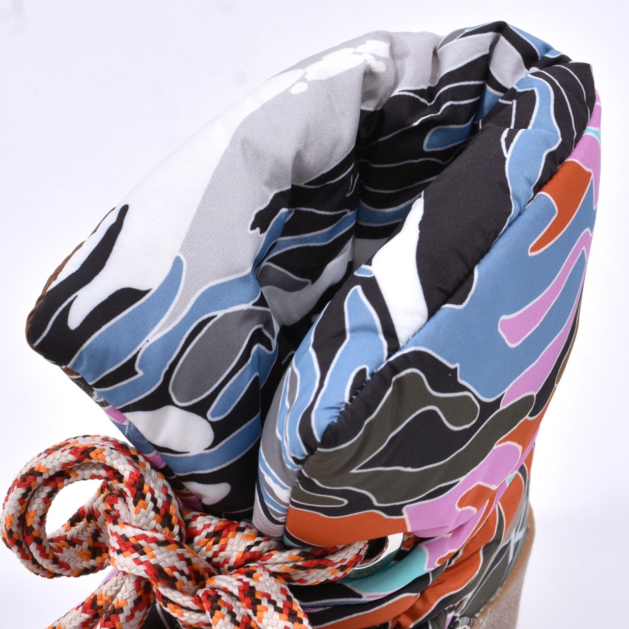 KHRIS JOY  PUFF CAMO MIX BOOTS - 6