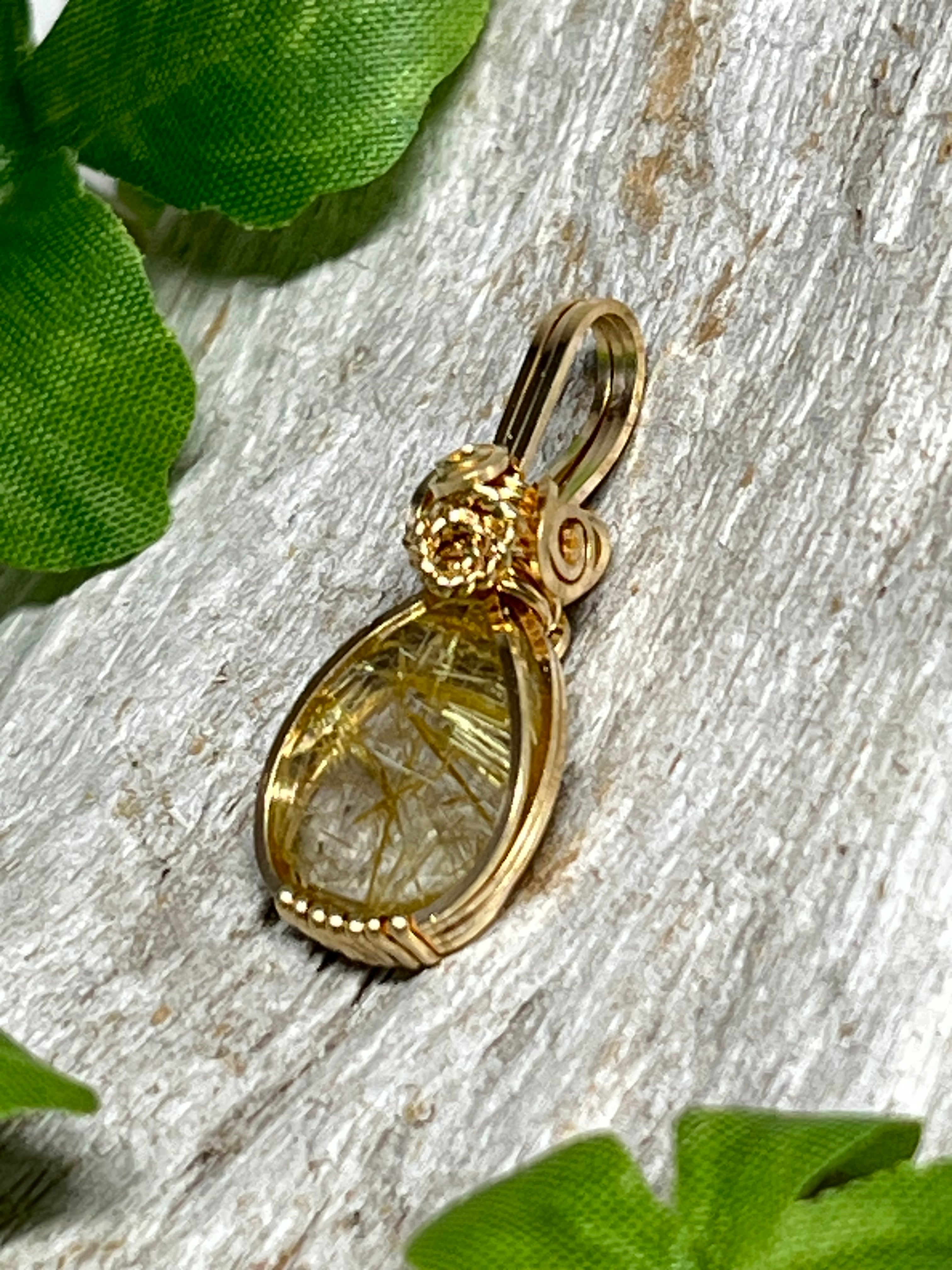 天然石14kgfトップ中村宗弘「湖」日本画10号直筆サイン・落款・共