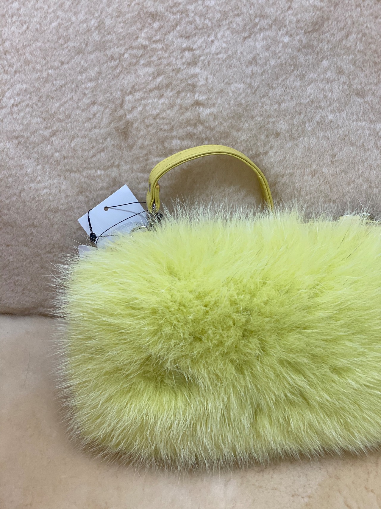 シスター　Sister  Mastrotto社シュリンクレザー＆ブルーフォックス　ウォレットポシェット