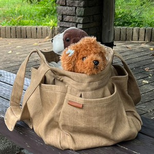 ...&デハロナキャリーバッグ　natural　メッシュ無し（Ｌ）他1点おまとめ便