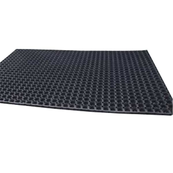 ホールマット 1枚 厚み22mm 1m×1.5m 泥落とし・泥ハネ防止 AR-4178 AR4178 再生ゴム,滑り止め,歩行者の安全通路を確保,仮設工事現場や解体工事現場等,ARAO(アラオ)