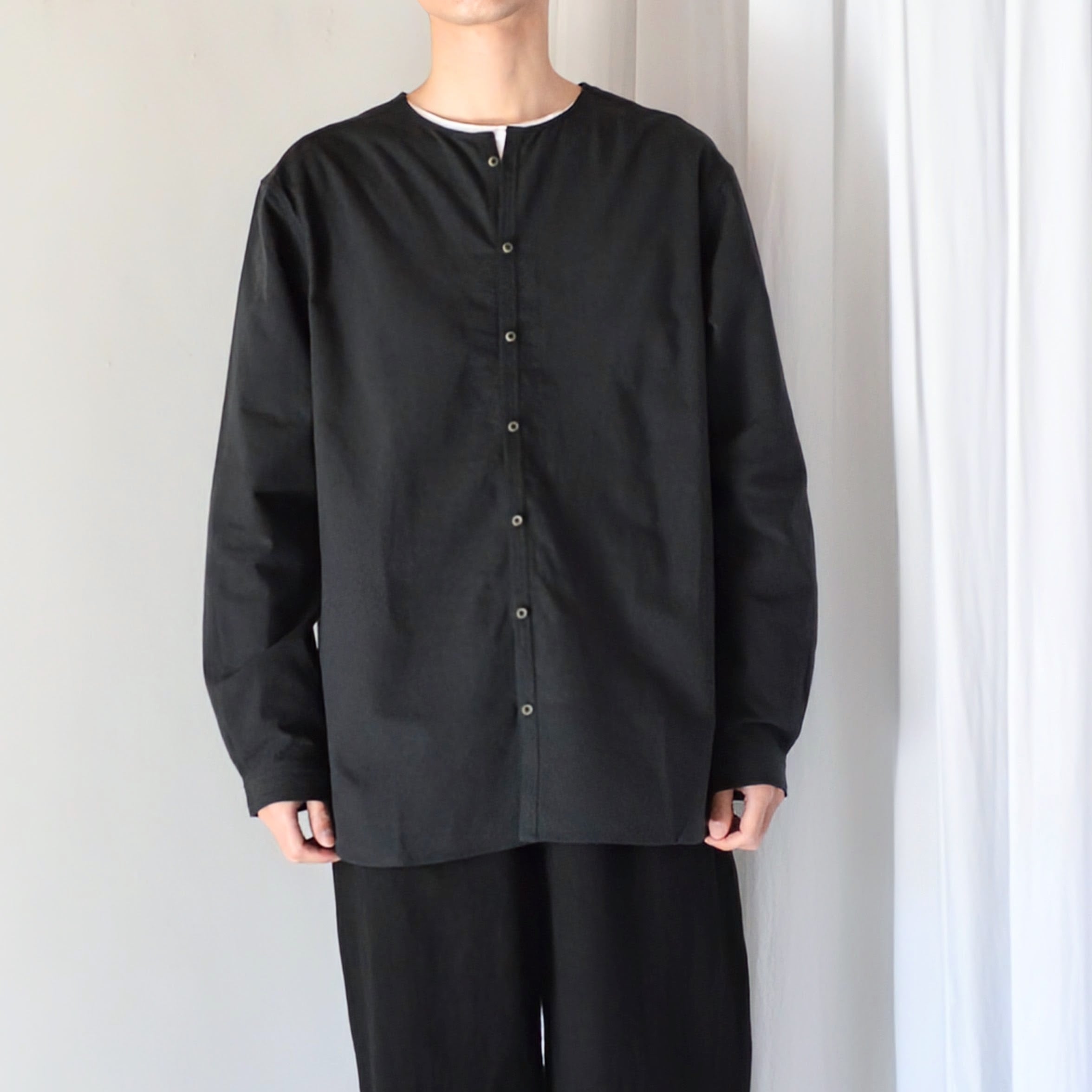 MITTAN / SH-147 OC絹シャンブレーシャツ