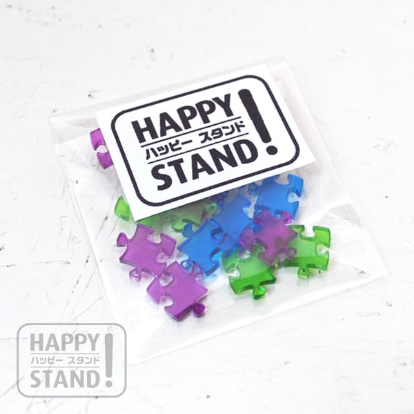 パズル ブルー》アクリルチャーム | happystand
