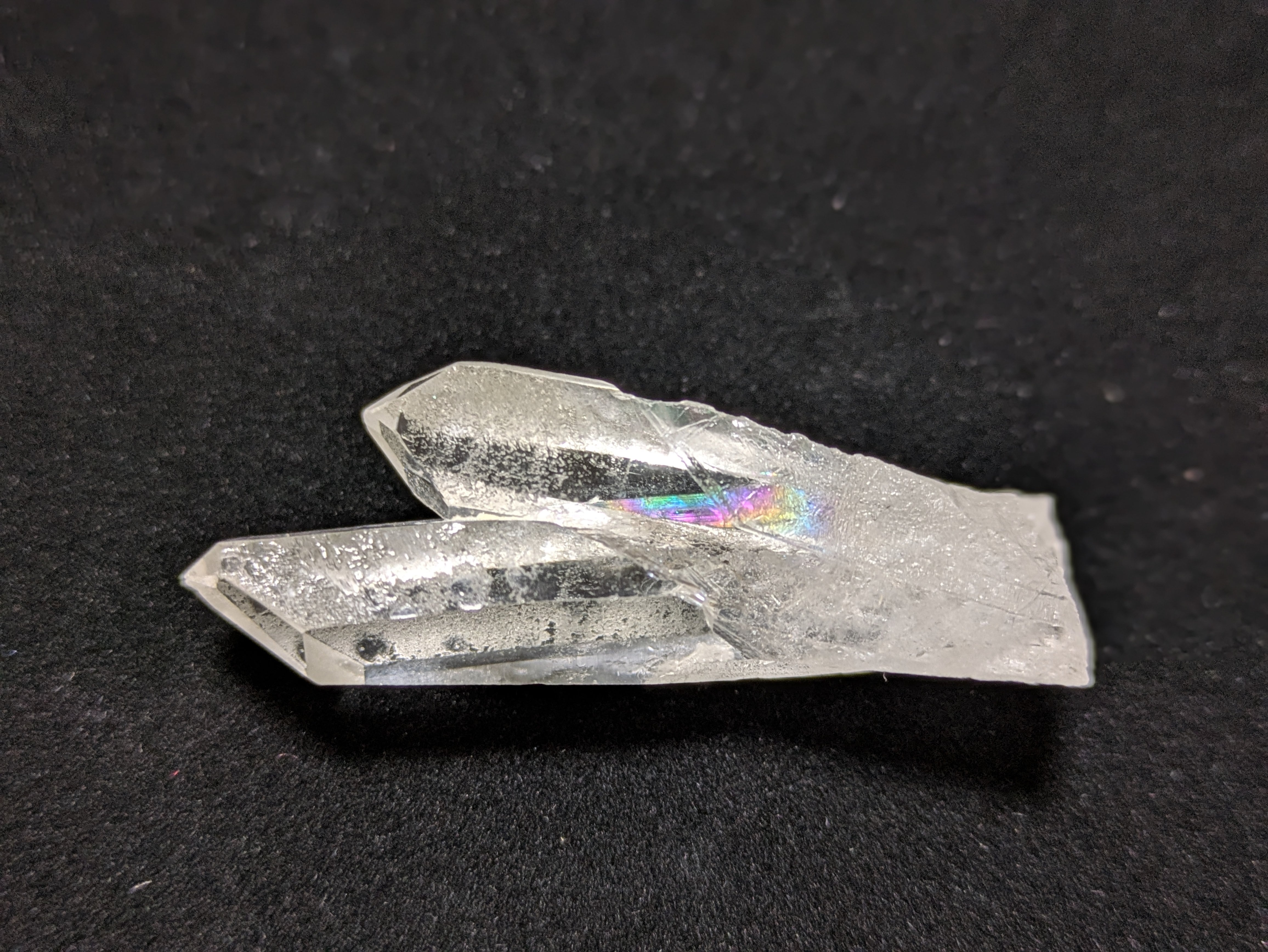 レア!ゼッカ産スターブラリー・原石(ツイン&レインボー)