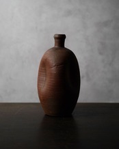 人形徳利　古備前　幕末〜明治期　/　岡山