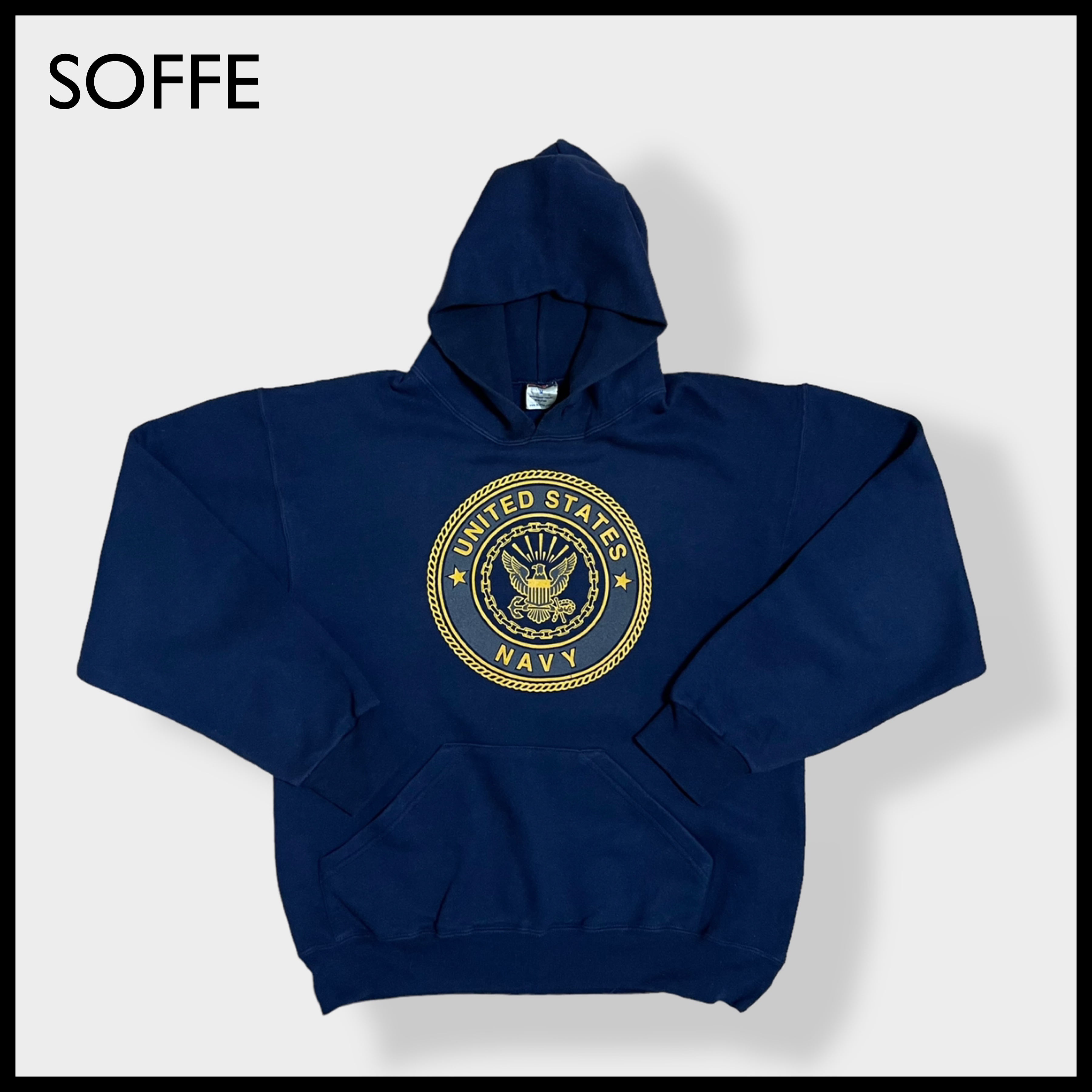 【US NAVY】フーディー soffe usa製