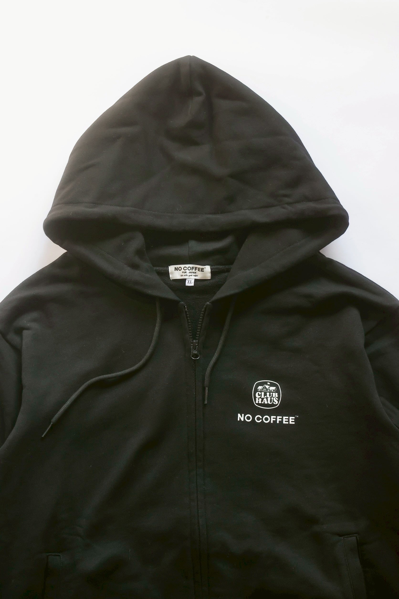 NO GOLF ZIP HOODIE | NO COFFEE