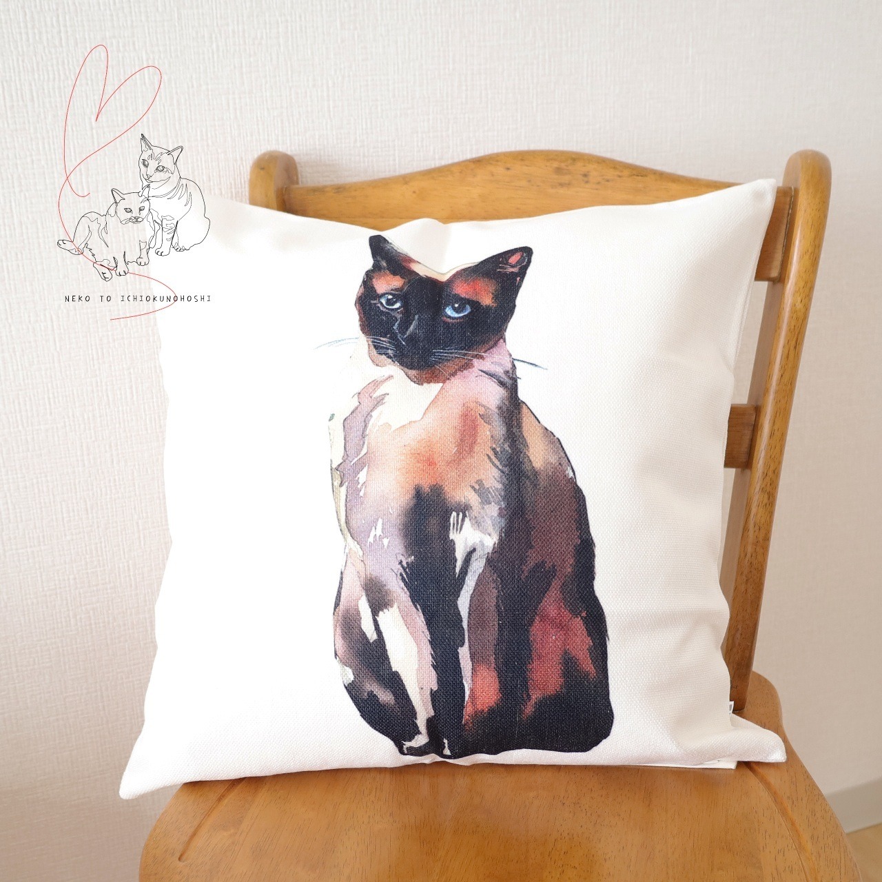 Jubilee  クッションカバー ネコ MEKONG BOBTAIL