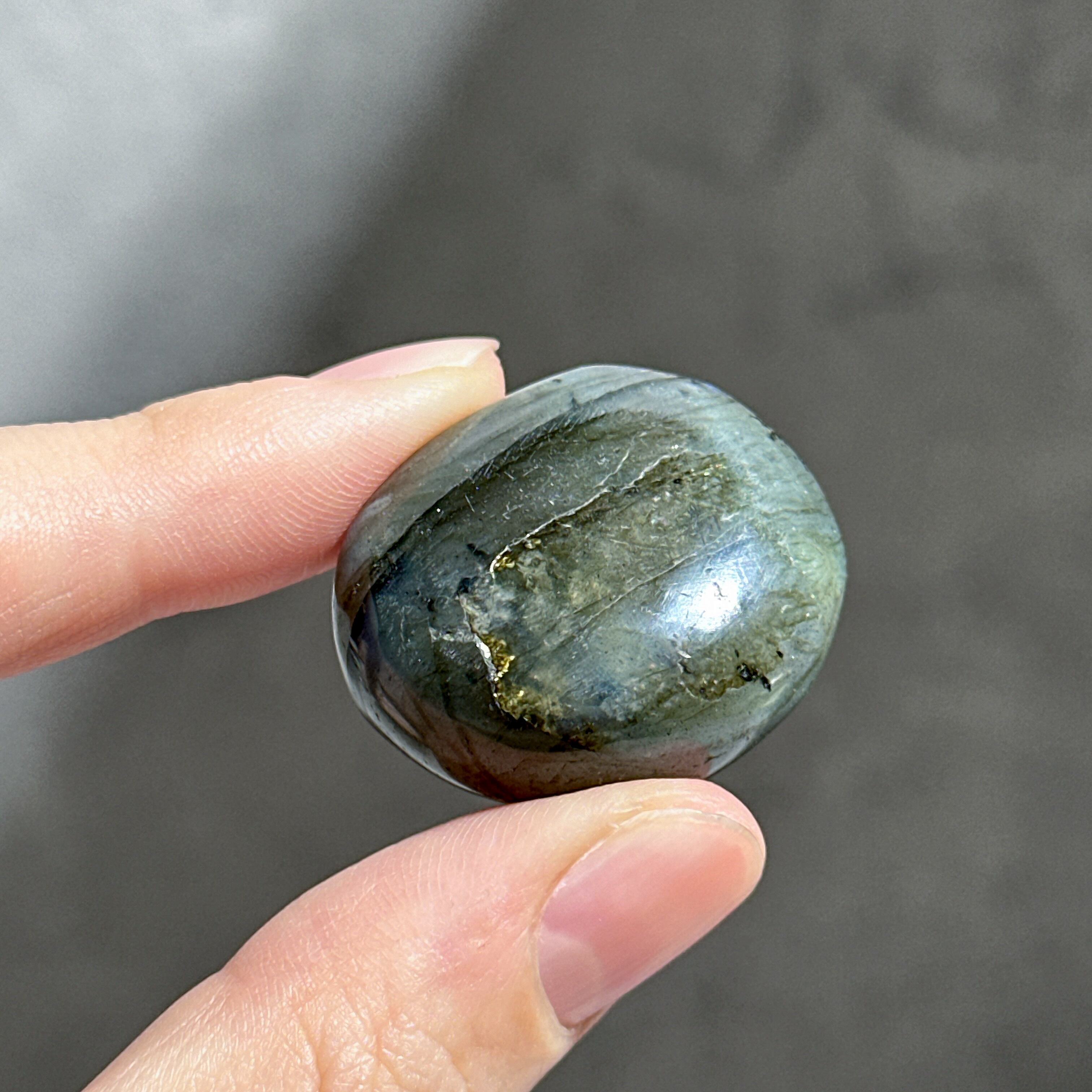 ラブラドライト タンブル72◇ Labradorite ◇天然石・鉱物
