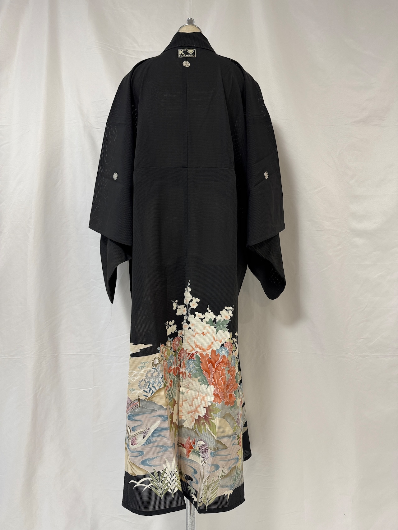 Black Longcoat See-through 585