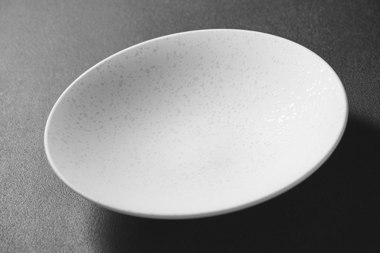 MORIYAMA ミストホワイト ディーププレート φ20.0cm