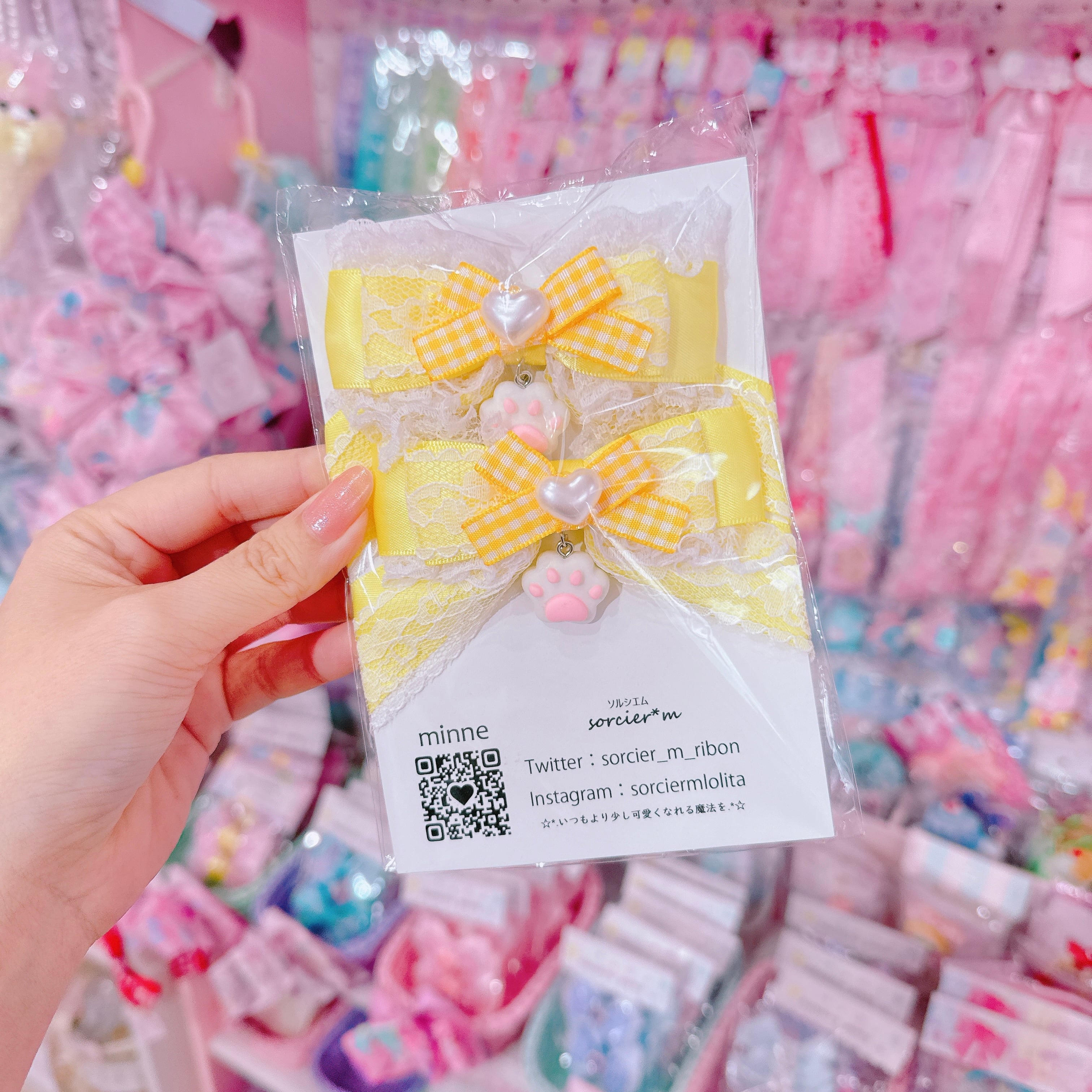 【E10】7-10ツインヘアクリップ