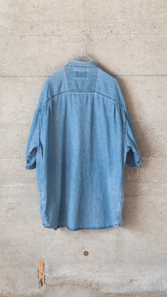 "Wrangler" used Denim short-sleeve shirt