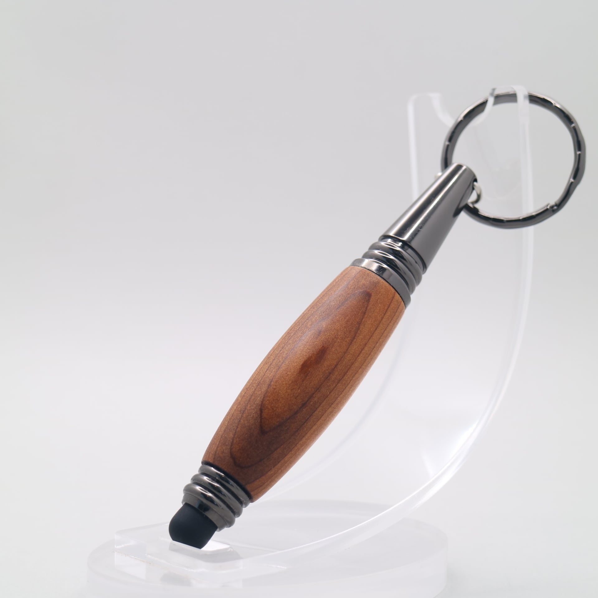 イチイ 木軸キーホルダー|250904 ボールペン・スタイラスタッチペン