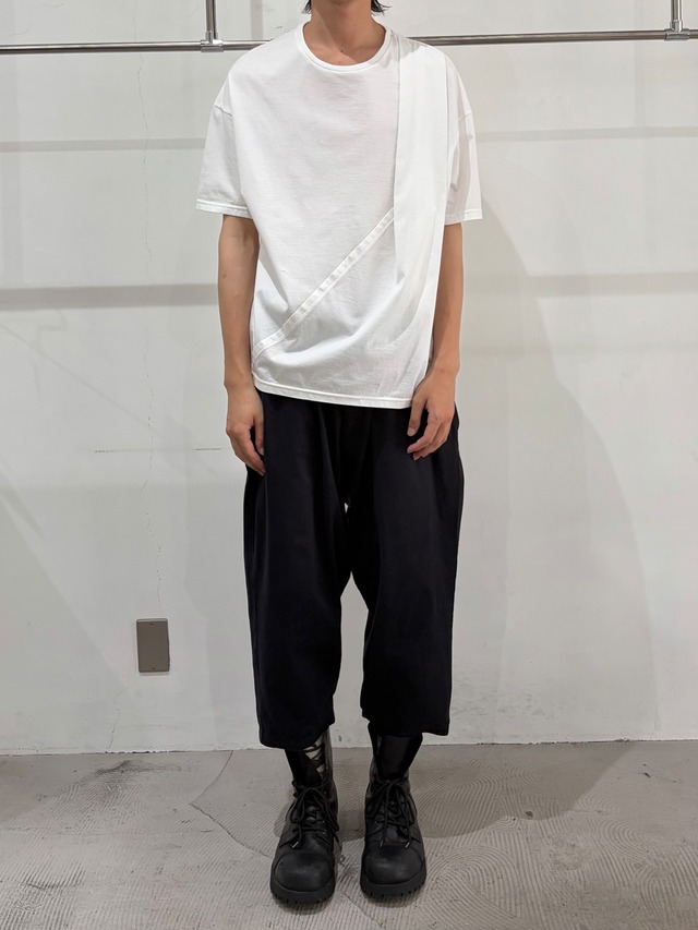 【Chalayan】deformed half sleeve top